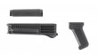 Black Polymer Handguard and Pistol Grip Set for Milled Receiver