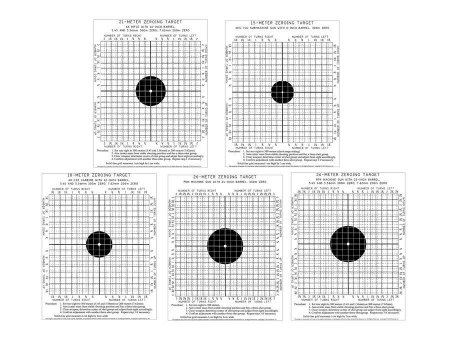 A pack of 30 targets for AK, AKS-74U, AK-102, RPK, and PKM. 6 targets of each type.