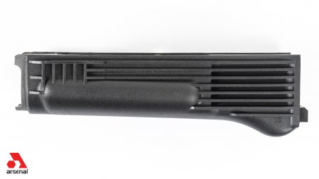 Black Polymer Lower Handguard with Stainless Steel Heat Shield for Milled Receivers