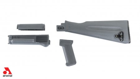 Gray NATO Length Stock Set for Stamped Receivers