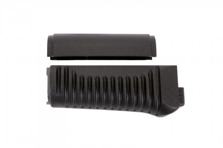 Black Ribbed SBR Handguard Set for Stamped Receivers