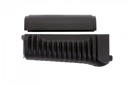 Black Ribbed SBR Handguard Set for Milled Receivers