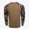 Khaki / Camo Series Utility Cotton-Poly Standard Fit Pullover Sweater