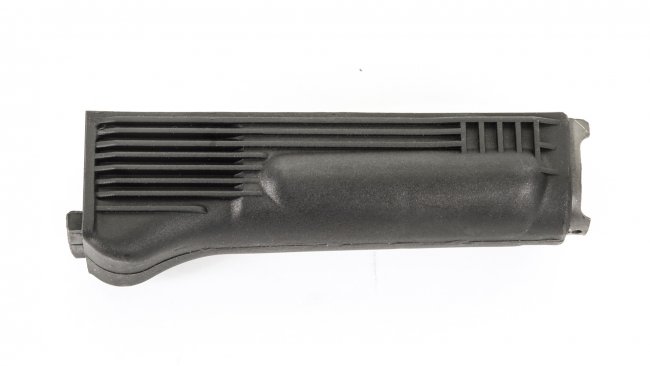 Black Polymer Lower Handguard with Steel Heat Shield for Milled Receivers