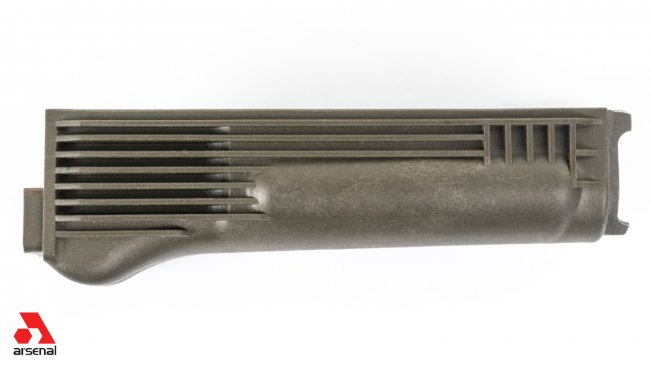 OD Green Polymer Lower Handguard with Stainless Steel Heat Shield for Stamped Receivers