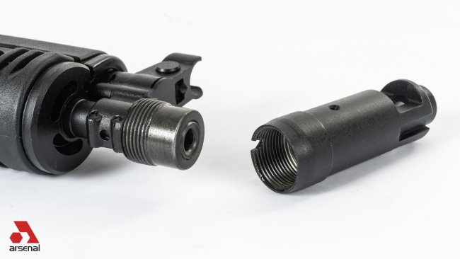 Muzzle Brake for 5.45x39mm and 5.56x45mm AK74 Rifles