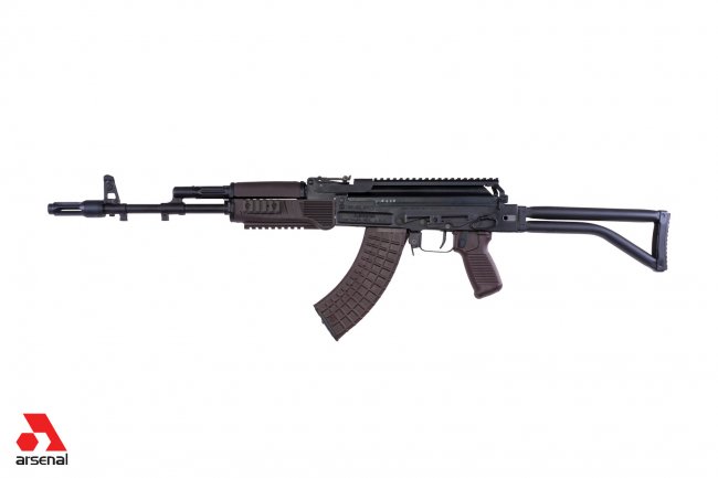 SAM7SF-94PM 7.62x39mm Semi-Auto Rifle with Plum Furniture & AR-M5F Rail System and Enhanced FCG