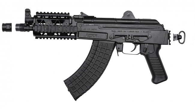 SAM7K-44R 7.62x39mm Semi-Automatic Pistol