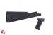 Arsenal AK47 / AK74 Black NATO Length Buttstock Set for Stamped Receivers