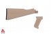 Desert Sand Warsaw Pact Length Buttstock and Pistol Grip for Stamped Receivers