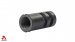 Muzzle Brake Compensator with 14x1mm Left Hand Threads for 7.62x39 and 5.56x45