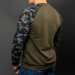 Khaki / Camo Series Utility Cotton-Poly Standard Fit Pullover Sweater